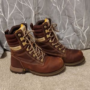 Cat Steel Toe Boots